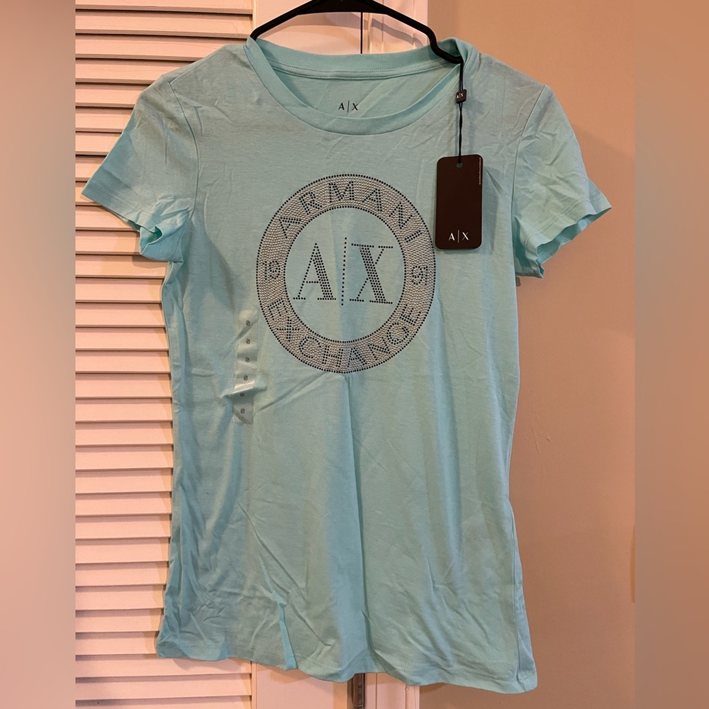 Armani Exchange Aqua Short Sleeve Tee